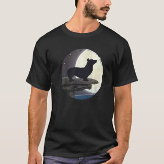 Welsh Corgi Hund Retro 21 T Shirt