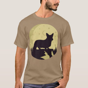 Welsh Corgi Hund Retro Premium T-Shirt Copy Co