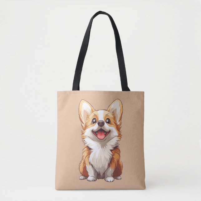Welsh Corgi hund Tygkasse (Framsida)