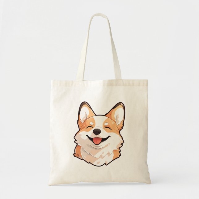 Welsh Corgi hund Tygkasse (Framsidan)