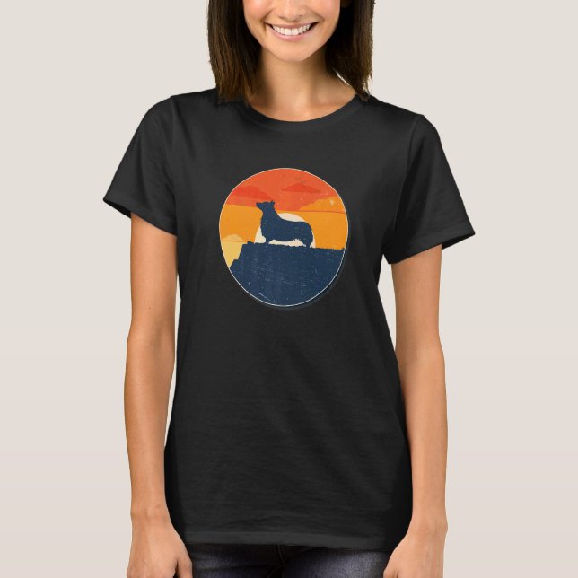 Welsh Corgi Hundras 101 T Shirt (Framsida)