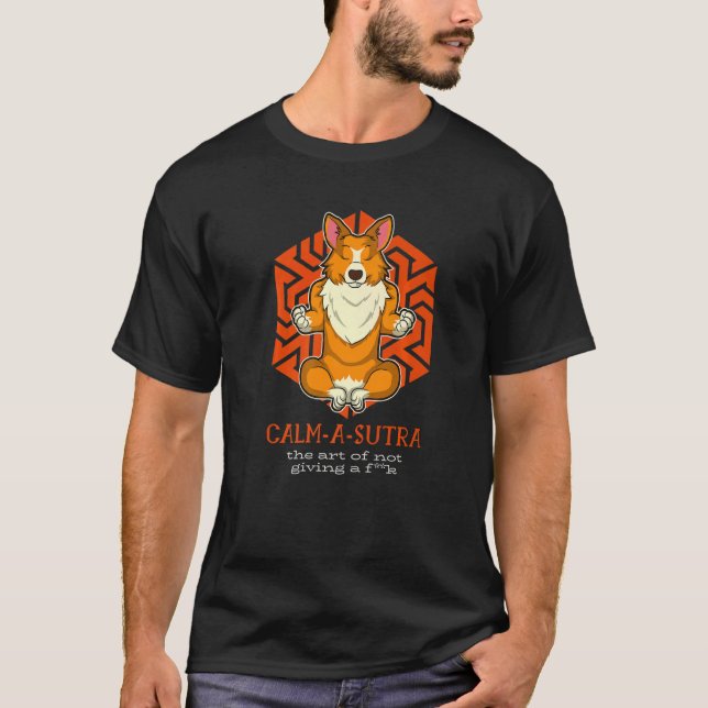 Welsh Corgi Hundras  113 T Shirt (Framsida)