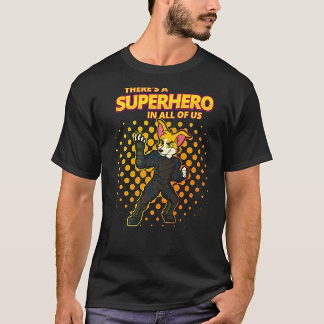 Welsh Corgi Hundras  122 T Shirt (Framsida)