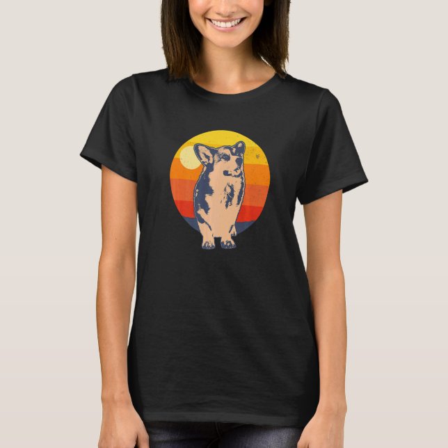 Welsh Corgi Hundras  94 T Shirt (Framsida)