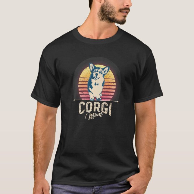 Welsh Corgi Hundras  9 T Shirt (Framsida)