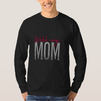 Welsh Corgi Mamma Hundar Hund Hund Mamma Clothing  T Shirt