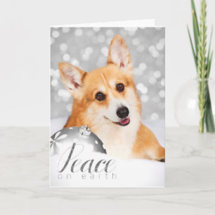 Welsh Corgi (Pembroke) julhälsningskort Helgkort
