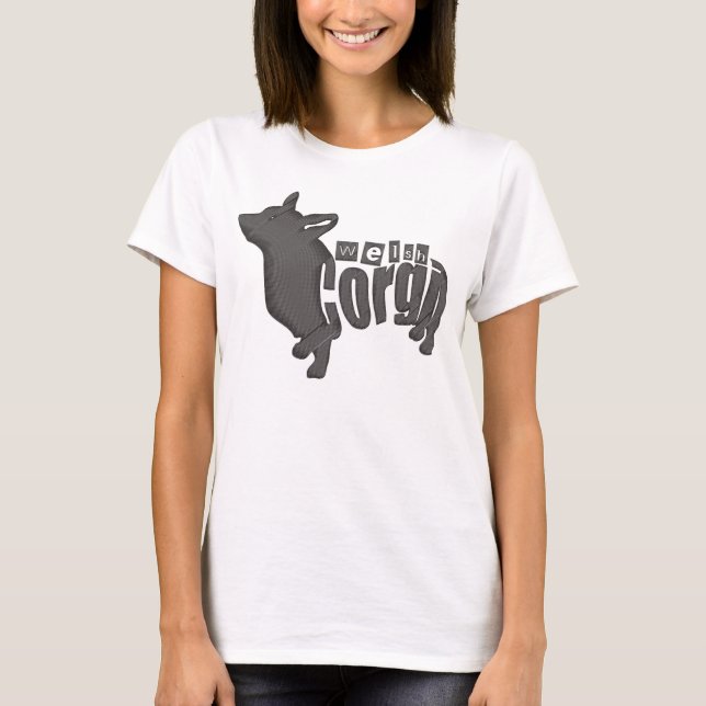 Welsh_Corgi T Shirt (Framsida)