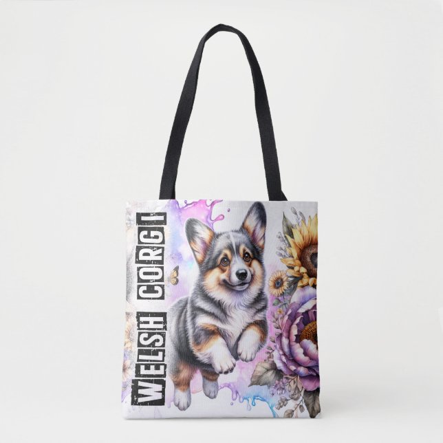 Welsh Corgi Tygkasse (Framsida)