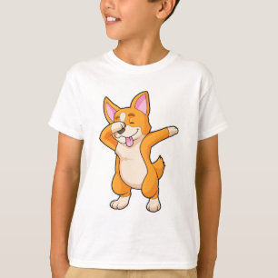 Welsh Corgi vid Hip hop Dance Dab T Shirt