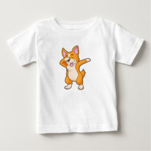 Welsh Corgi vid Hip hop Dance Dab T Shirt