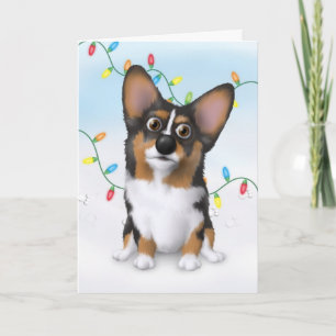 Welsh Corgi WC1-jul Helgkort
