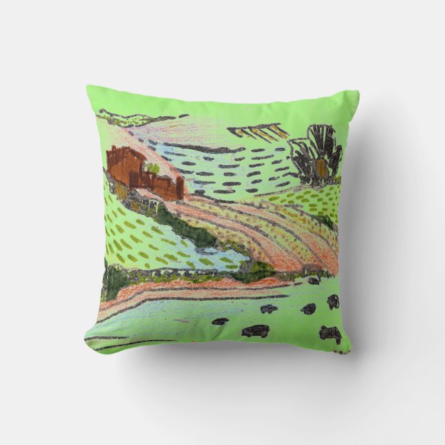 Welsh Countryside by Alexandra Cook Kudde (Framsida)