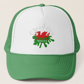 Welsh Cymru Flagga Keps