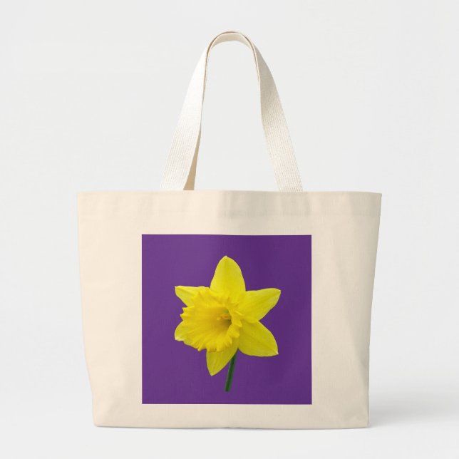Welsh Daffodil Jumbo Tygkasse (Framsidan)