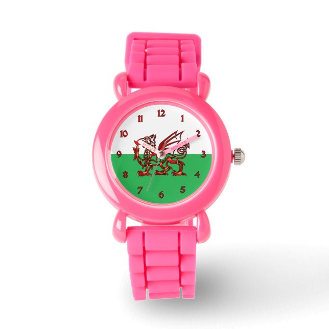 Welsh Dragon Armbandsur (Framsida)