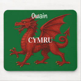 Welsh dragon Mousepad Musmatta