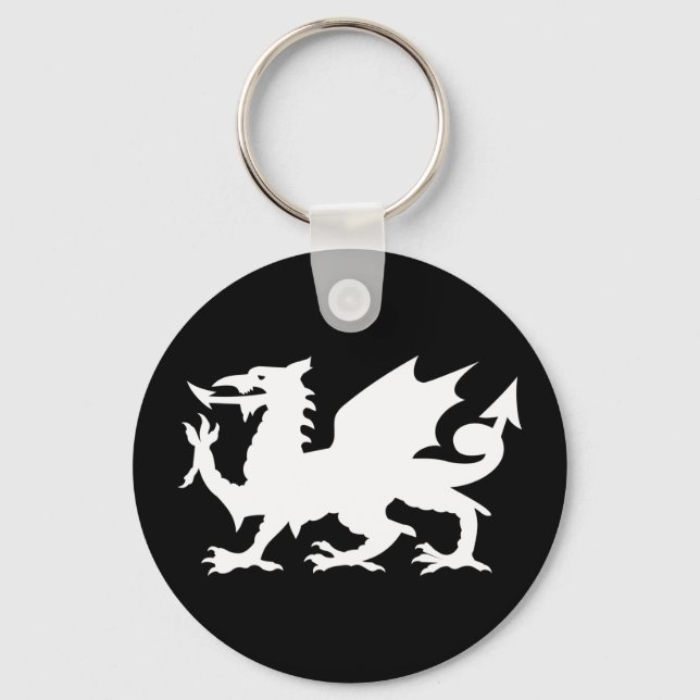Welsh Dragon Nyckelring (Framsida)