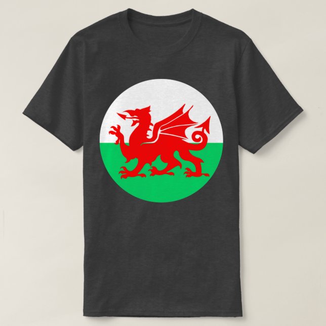 Welsh Dragon T Shirt (Design framsida)