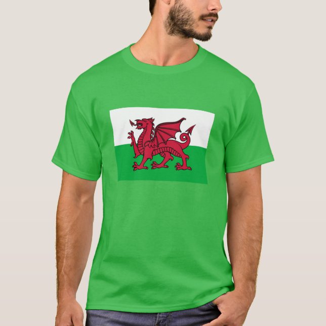 Welsh Dragon Tröja (Framsida)