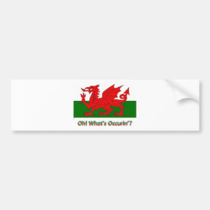 welsh drake bildekal