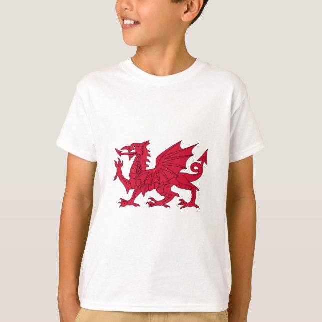 Welsh draon tee shirt (Framsida)