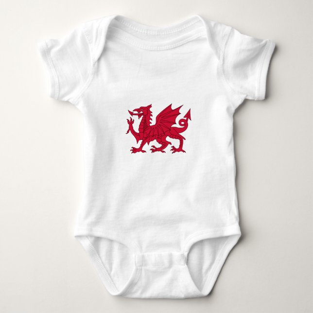 Welsh draon tee shirt (Framsida)