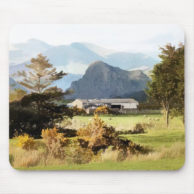 WELSH FARM OCH MOUNTAIN LANDSCAPE MUSMATTA (Framsidan)