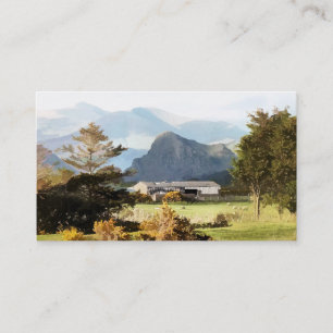 WELSH FARM OCH MOUNTAIN LANDSCAPE VISITKORT