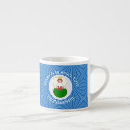 Welsh Flagga Angel Hanukkah Espressomugg