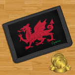 Welsh flagga, dragon emblem, Wales mode<br><div class="desc">Wallets: Wales Jackar om Arm & patriotisk "Cymru" Welsh Flagga - kärlek mitt land,  rese-,  helgdag-gåvor,  nationalpatrioter/sportfantaster</div>