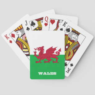 Welsh Flagga Games, Wales-spelkort Casinokort