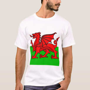Welsh Flagga T Shirt