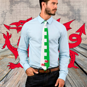 Welsh Flagga & Wales - Cymru business, trip/sport Slips
