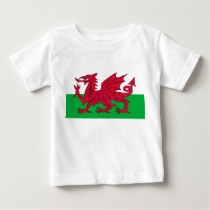 Welsh Flagga (Wales) (Welsh Dragon) T Shirt
