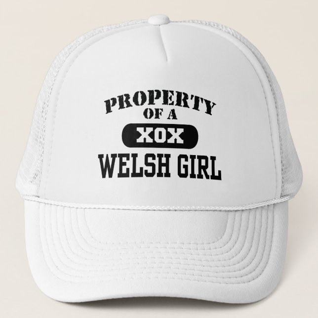 Welsh Girl Truckerkeps (Framsida)