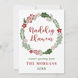 Welsh God jul, Anpassningsbar Julkort