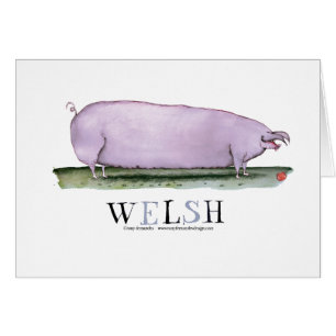 welsh gris, tony fernandes hälsningskort