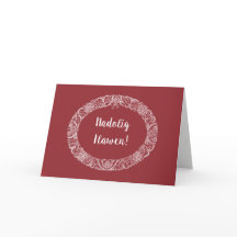 Welsh Hälsning, julfrö Vit, djuprött