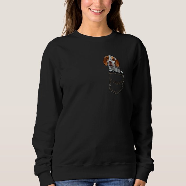 Welsh Hound Puppy For A Dog Owner Pet Pocket T Shirt (Framsida)