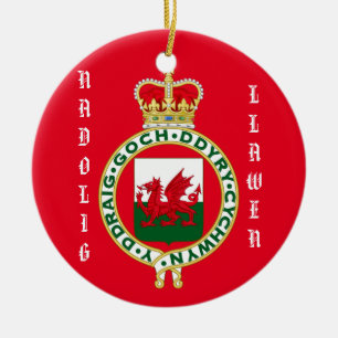 Welsh jul Ornament