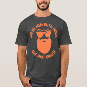 Welsh manar med skägg är bara svalare t shirt