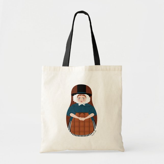 Welsh Matryoshka Bag Tygkasse (Framsidan)