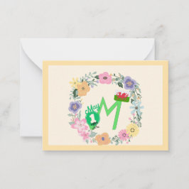 Welsh - May Day Tack Cards Anteckningskort