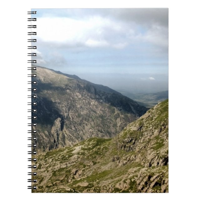 WELSH MOUNTAINS ANTECKNINGSBOK (Framsidan)