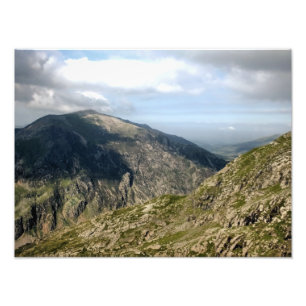 WELSH MOUNTAINS FOTOTRYCK