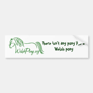 Welsh Pony & Cob Förening i Amerika Bildekal