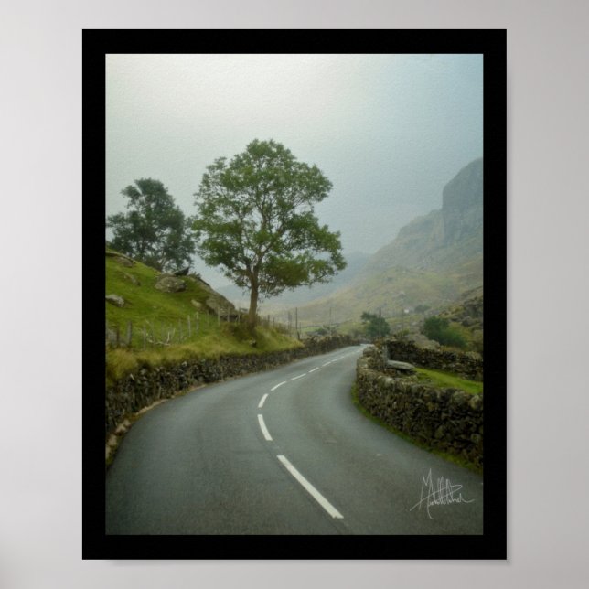 Welsh Road [Art Print] Poster (Framsidan)