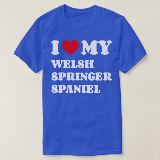 Welsh Springer Spain 1 T Shirt (Design framsida)