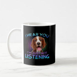 Welsh Springer Spain Jag hör att du inte lyssnar Kaffemugg